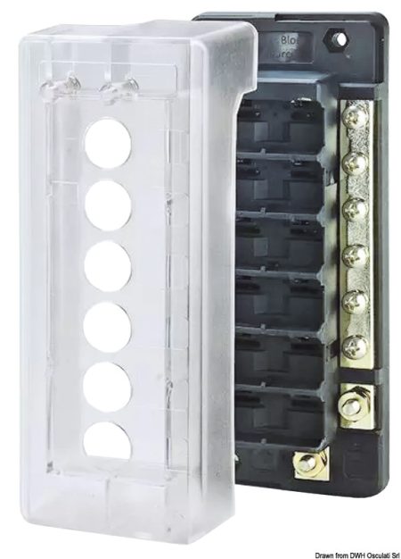 Caja portadisyuntores