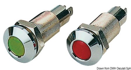 Luz LED para panel de instrumentos.roja