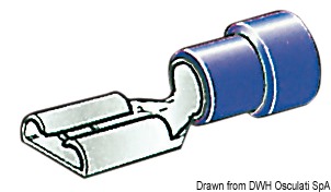 Conectores de cuchilla preaislados Faston (4,7 mm, 6,3 mm, 9,5 mm)