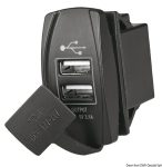 Enchufe de corriente de doble puerto USB