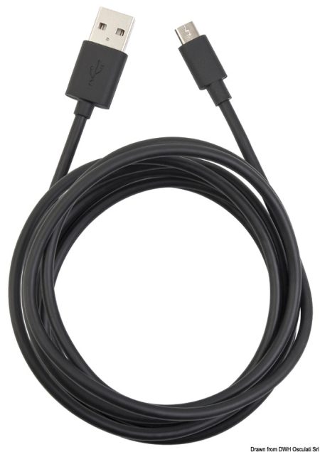 Toma + cable USB (IPx6 estanco)