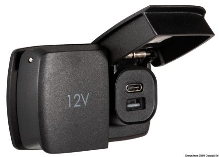 Tomas estancas SCANSTRUT Flip Pro USB-A y USB-C
