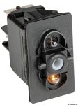 Interruptor basculante Marina R II de doble LED, estanco IP56