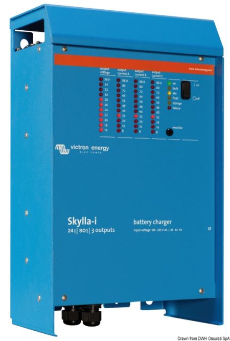 Cargador de baterías con microprocesador VICTRON Skylla-i 24 V