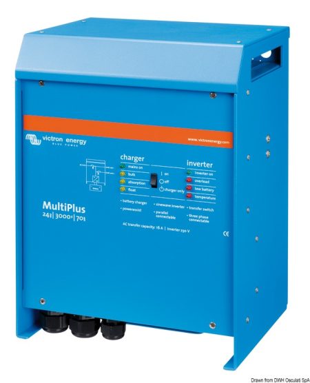 Sistema combinado cargador de batería + inversor VICTRON MULTIPLUS