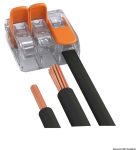 Conectores de empalme WAGO® serie 221 con apertura/cierre a presión