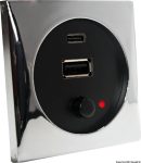 Puerto USB A+C