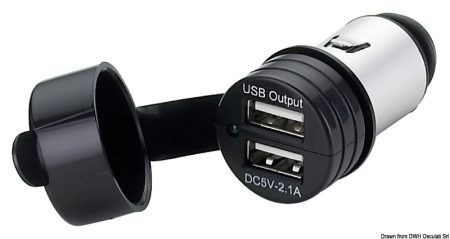 Enchufes USB de 12/24 V