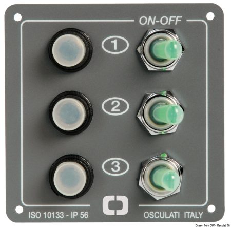 Panel de control eléctrico de élite