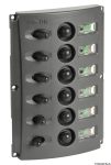 Cuadros eléctricos con fusibles automáticos y doble LED.