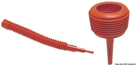 Embudo antisalpicaduras