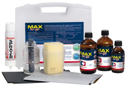 Restaurador antirayaduras Max New Light para superficies de policarbonato