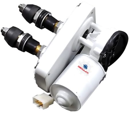 Motor de 50 W para brazos de máximo 800 mm y escobillas de limpiaparabrisas de máximo 700 mm