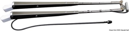 Brazo de pantógrafo para motor 50W - 19.184.01/02