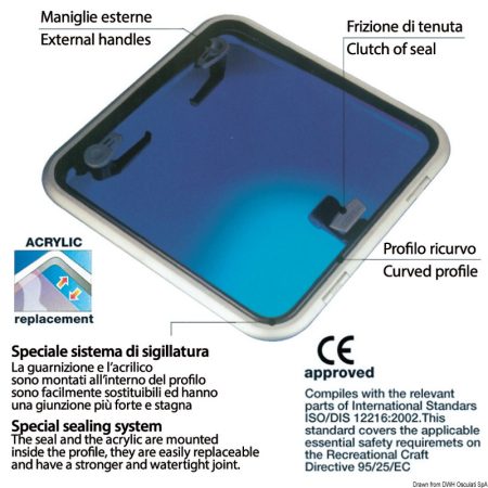 Escotilla de perfil bajo LEWMAR