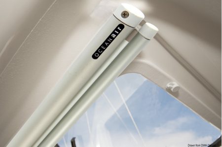 DOMETIC Skyshade Portshade  estor enrollable para portillos y ventanas pequeñas