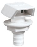 Ventilación de combustible acodada