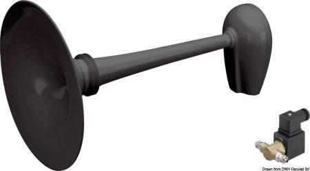 Bocina homologata RINA 24V 20/75m nera