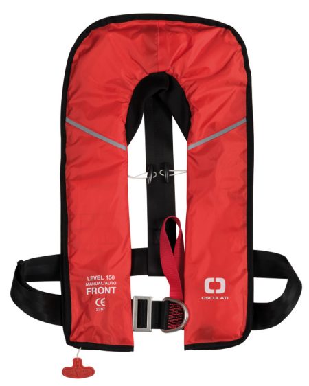 Chaleco salvavidas autoinflable 1MAD 150 N (EN ISO 12402-3)