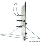 Soporte telescópico para aros salvavidas de anilla