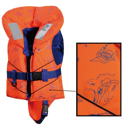 Chaleco salvavidas SV-100 - 100N (EN ISO 12402-4). Modelo de alta calidad