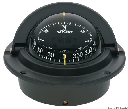 Brújulas RITCHIE Voyager de 3'' (76 mm) con compensadores e iluminación nocturna
