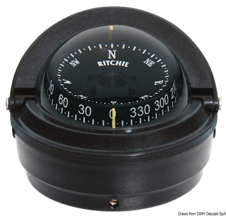 Brújulas RITCHIE Voyager de 3'' (76 mm) con compensadores e iluminación nocturna
