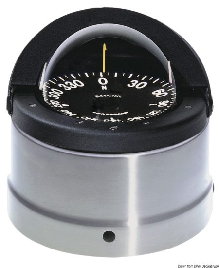 Brújulas RITCHIE Navigator 4'' 1/2 (114 mm) con compensadores e iluminación nocturna