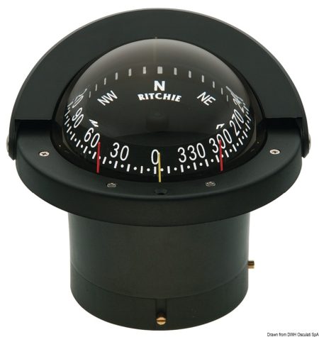 Brújulas RITCHIE Navigator 4'' 1/2 (114 mm) con compensadores e iluminación nocturna