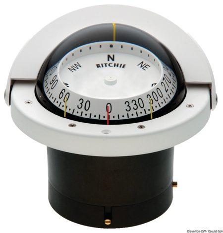 Brújulas RITCHIE Navigator 4'' 1/2 (114 mm) con compensadores e iluminación nocturna