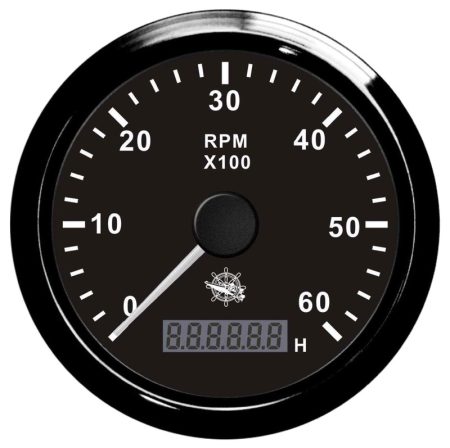 Cuentarrevoluciones electrónico universal con contador de horas.
