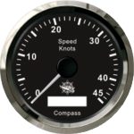 Velocímetro GPS/cuentakilómetros sin transductor