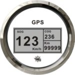 Velocímetro GPS/cuentakilómetros sin transductor