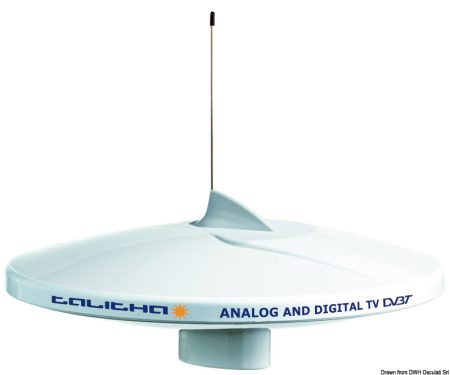 Antena TV GLOMEX Talitha AGC/DAB/AM-FM