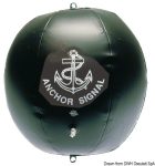 Bola de señales inflable negra.