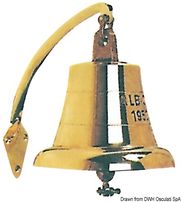 ANTIGUA campana DE MARINA