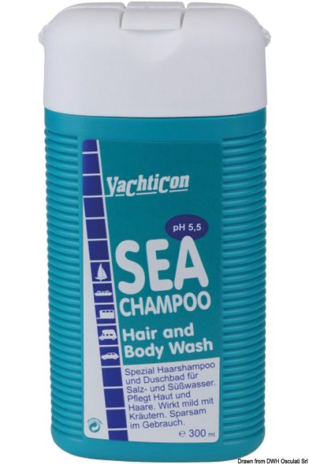 Gel de baño y cabello de mar