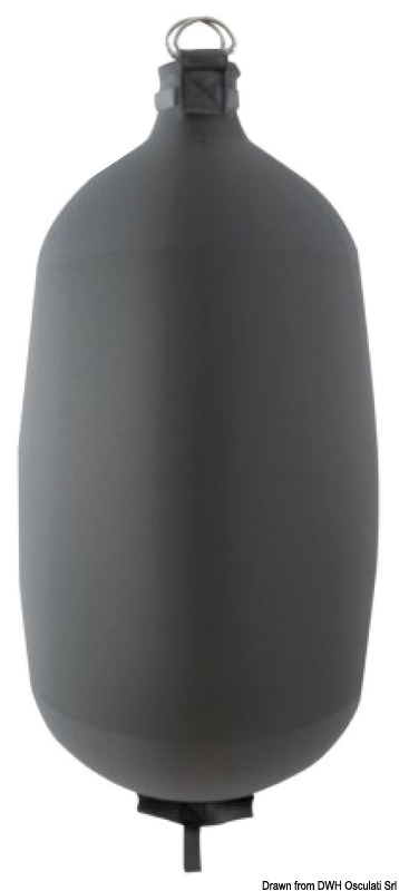 Defensa cilíndrica de tela inflable FENDERTEX