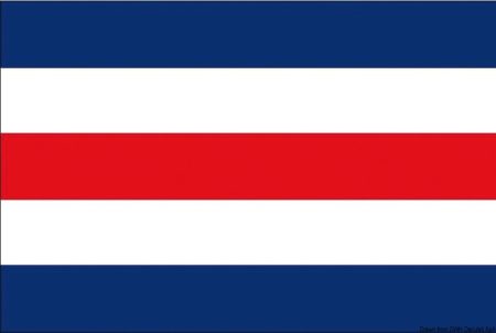 Banderas de señales de tejido de lana.