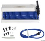 Estuche con manguera espiral de agua,