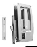 Cerradura de empotrar con tope de puerta corredera