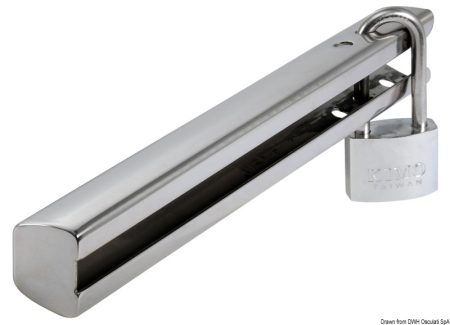 Dispositivo antirrobo de acero inoxidable para motores de 230 mm