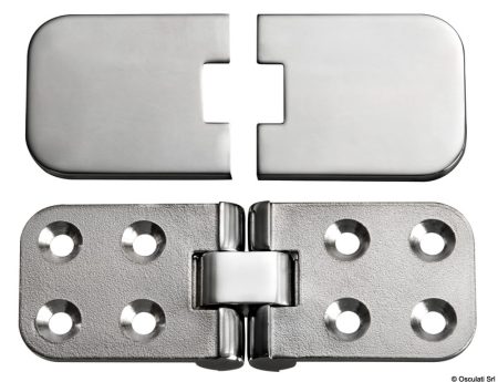 Bisagra de precisión plegable, rotación de 180° y tapa de tornillo.