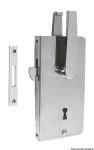 Cerradura de empotrar para puerta corredera con llave tradicional