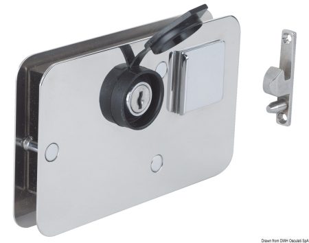 Cerradura universal DERECHA/IZQUIERDA para puertas correderas