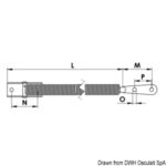 Muelle Amortiguador Inox Para Puertas y mesas de cartas