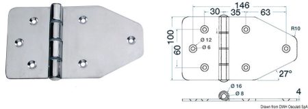 Bisagras 4mm