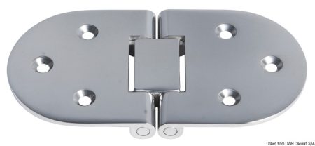 Bisagras microfundidas de precisión, rotación de 180°.