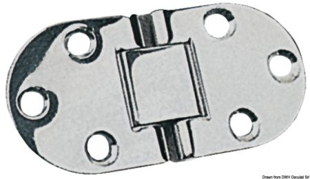 Bisagras 2 mm plegables