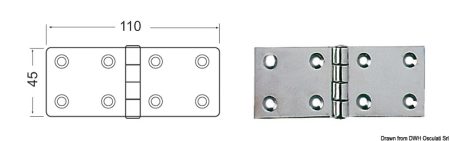 Bisagras 2,5 mm